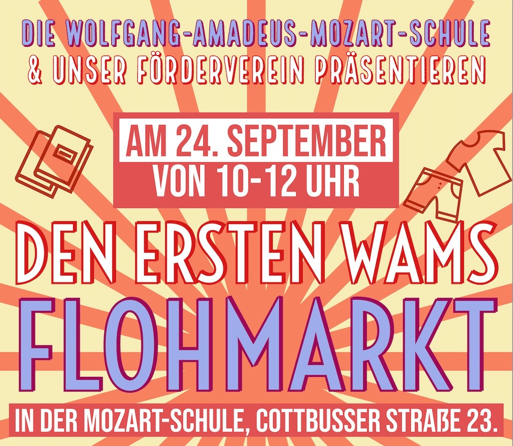 Flohmarkt am 24.09.2022